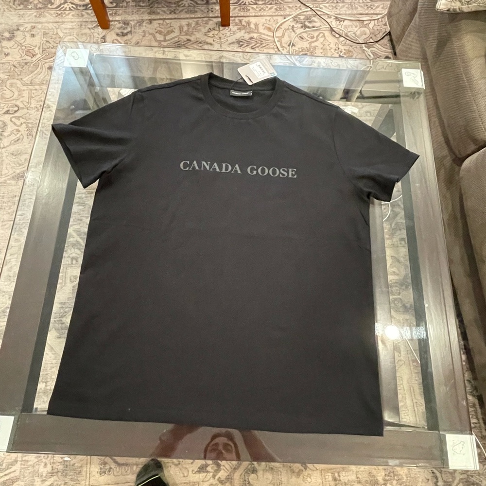 Canada Goose Black Short Sleeve Tee